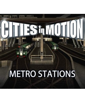 Cities in Motion - Metro Stations DLC Steam Key GLOBAL